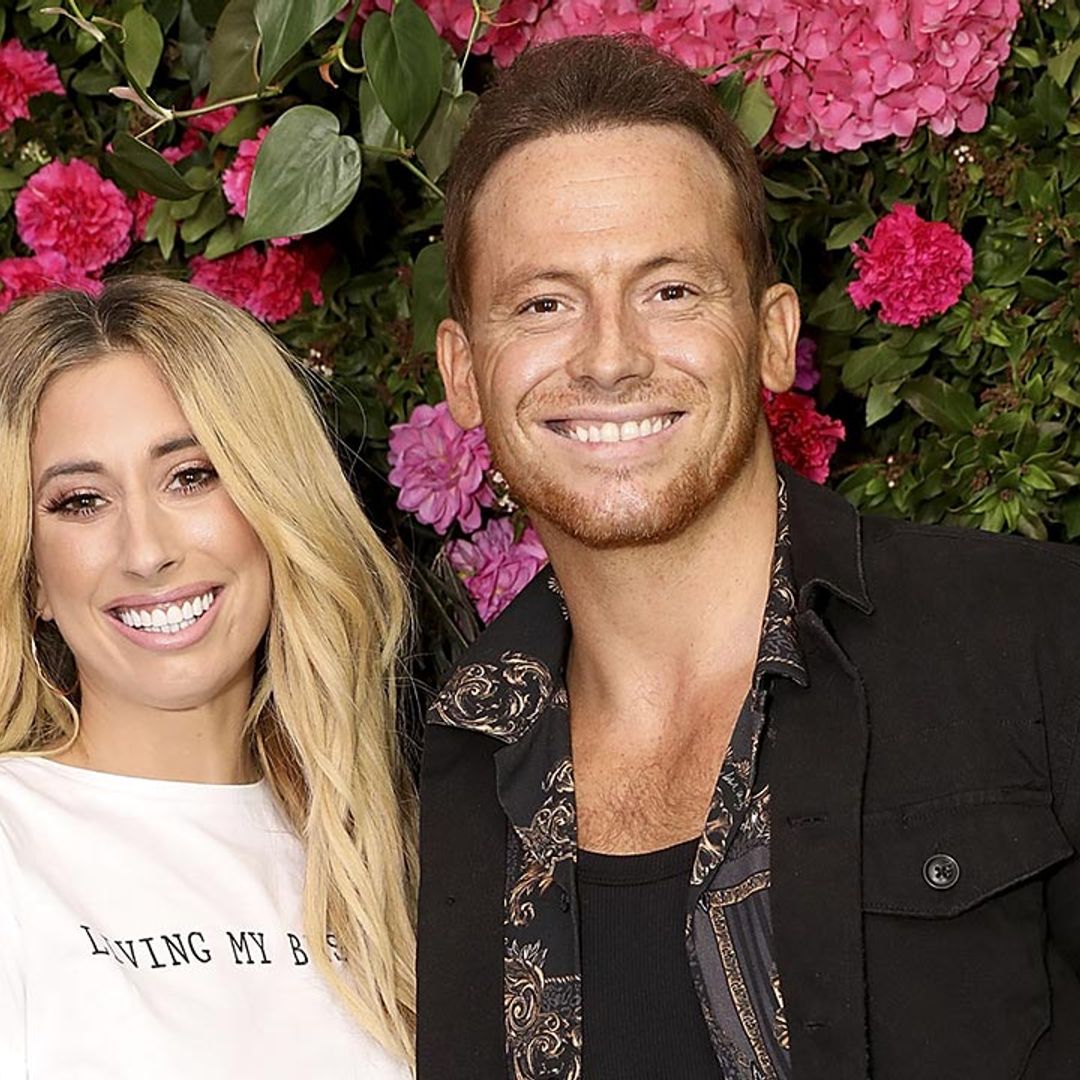 Stacey Solomon begs Joe Swash to come home in sweet facetime with baby Rex