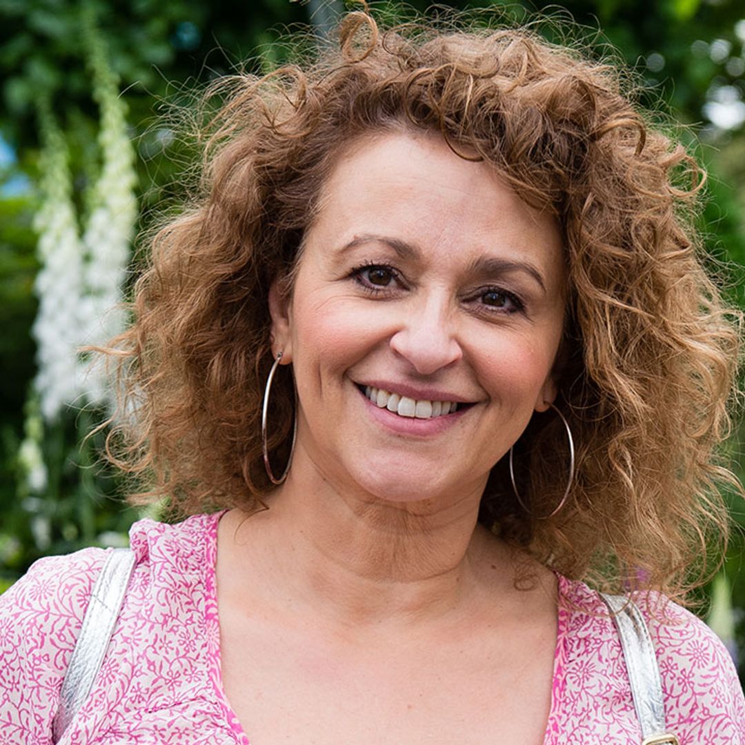 Nadia Sawalha admits having a baby saved her from alcohol abuse