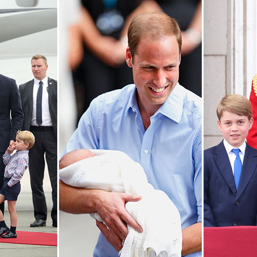16 of Prince George's cutest moments with dad Prince William