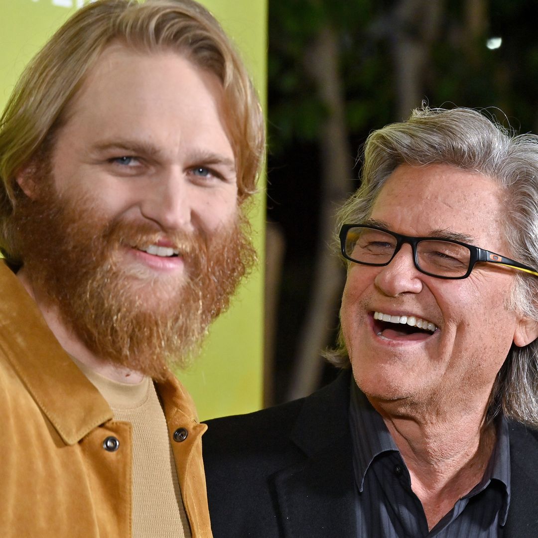 Kurt Russell and his notoriously private son Wyatt make rare red carpet appearance together