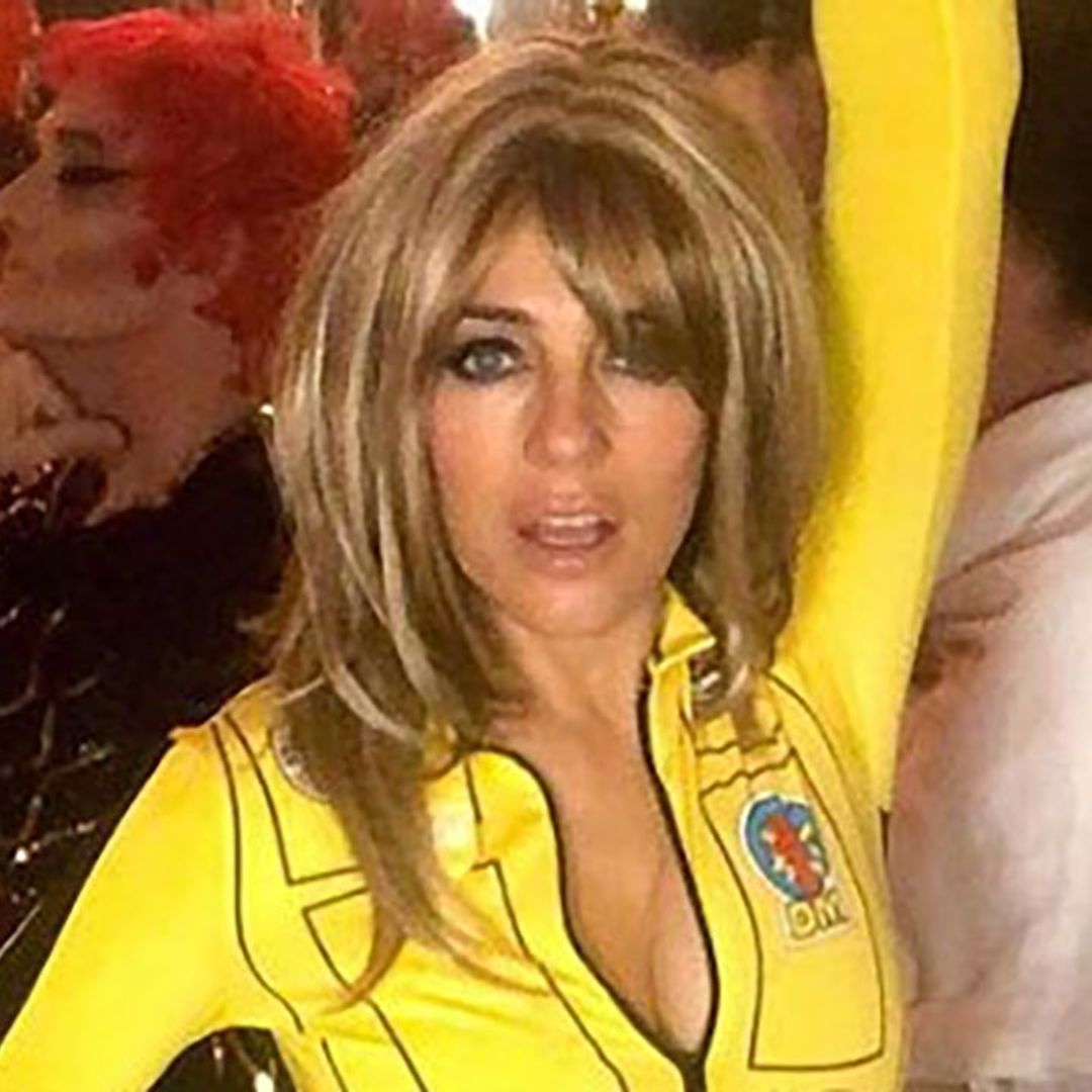 Elizabeth Hurley's Kill Bill outfit and hair transformation has EVERYONE talking this Halloween