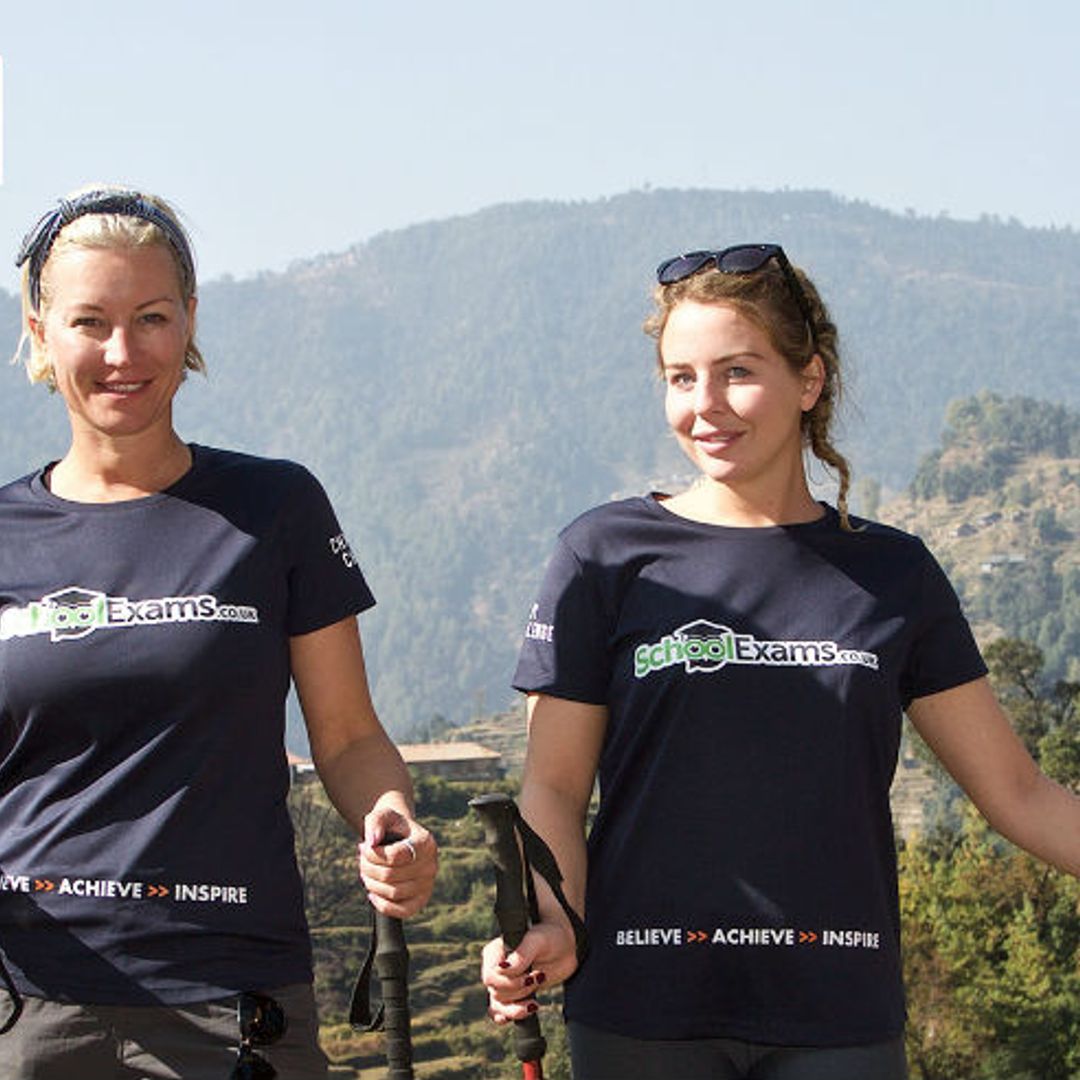 Exclusive! Denise Van Outen and Lydia Bright discuss their charity trek in Himalayas