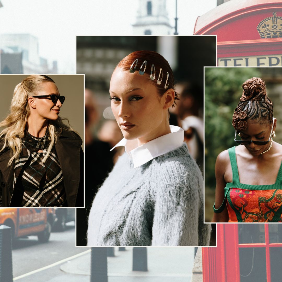 5 Street style hair trends we spotted at London Fashion Week SS25