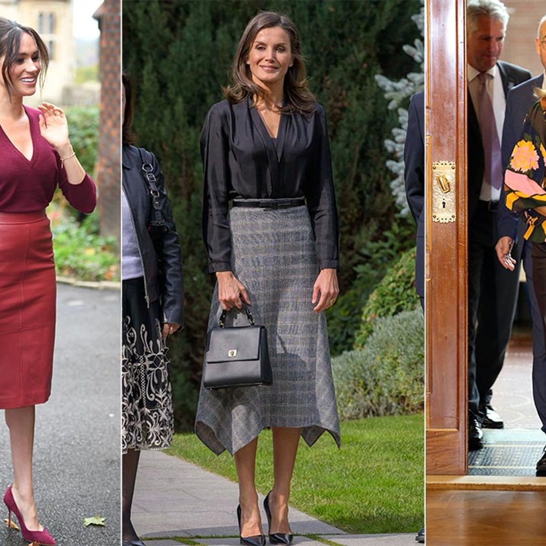 Royal Style Watch: chic autumn outfits from Duchess Meghan and the European royals