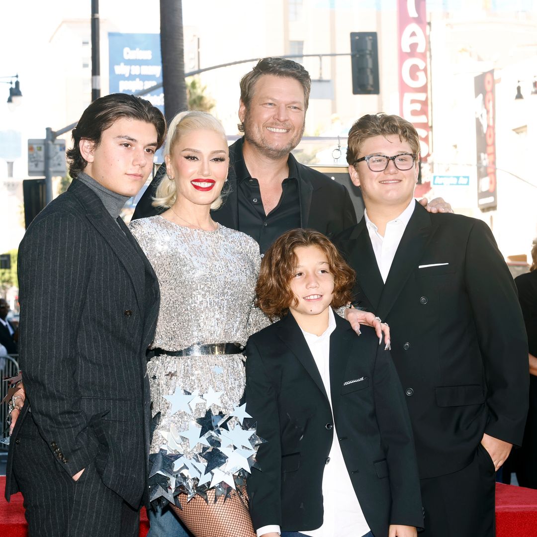 Gwen Stefani’s rarely-seen sons Kingston, 17, Zuma, 15, and Apollo, 9, look grown up in new pics