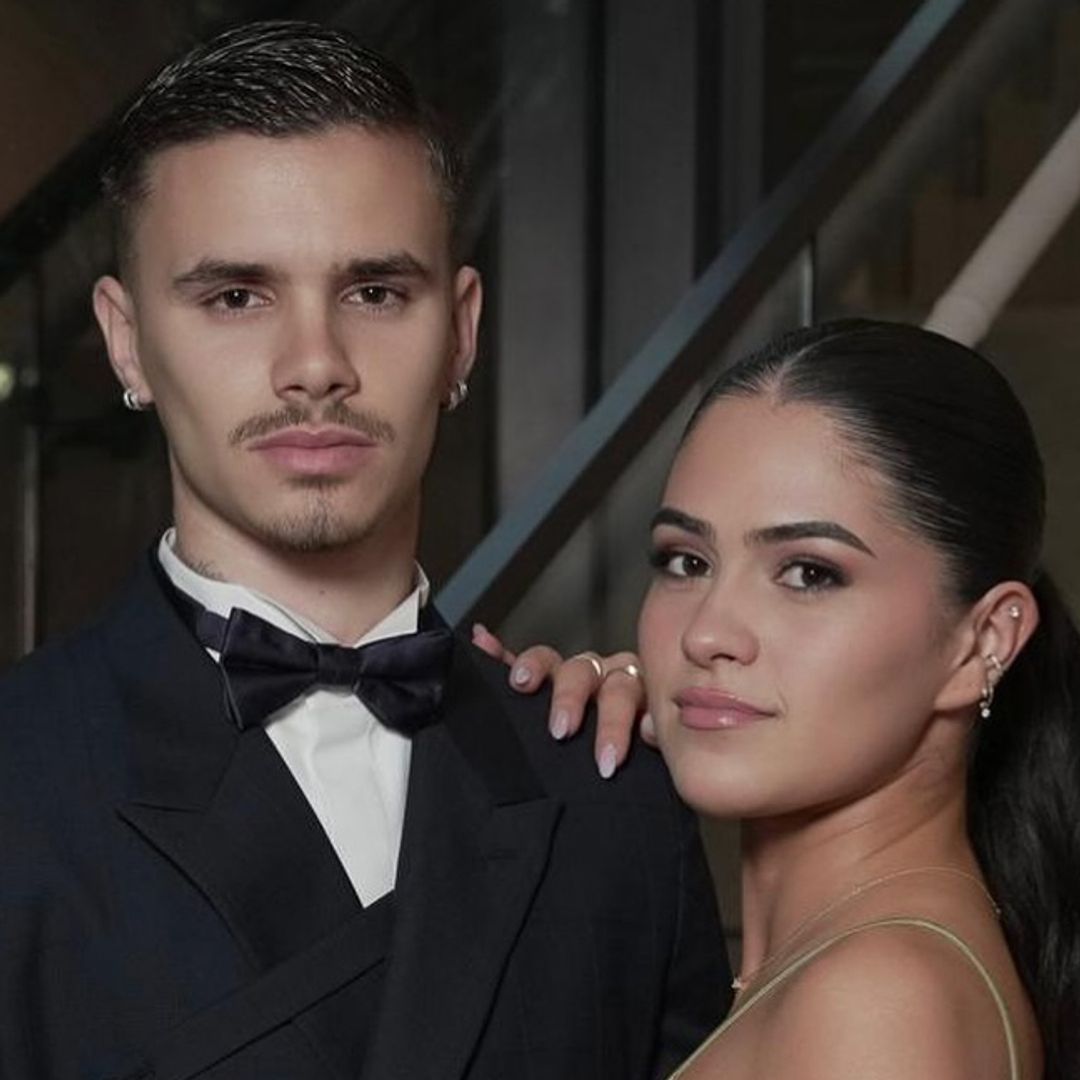 Romeo Beckham's girlfriend is the mirror image of mum Victoria in full-on 90s outfit