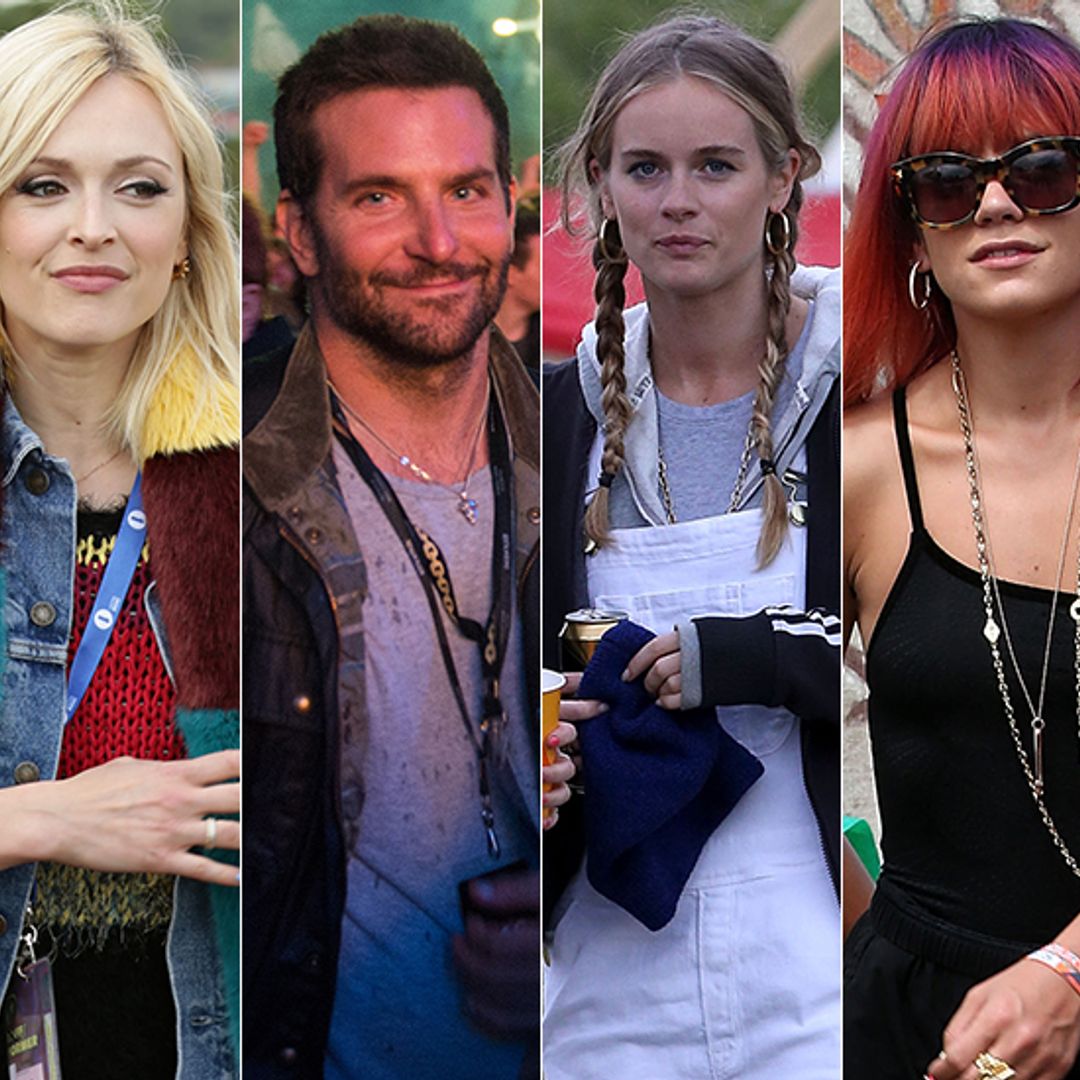 Bradley Cooper and Cressida Bonas: A gallery of the celebrities at Glastonbury 2014