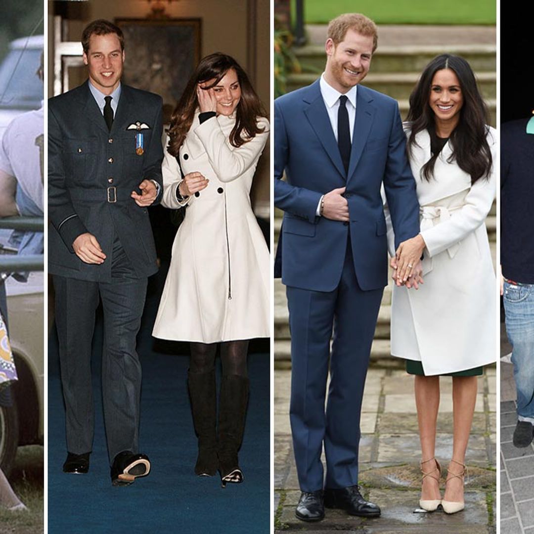 Royal couples & where they went on their first date