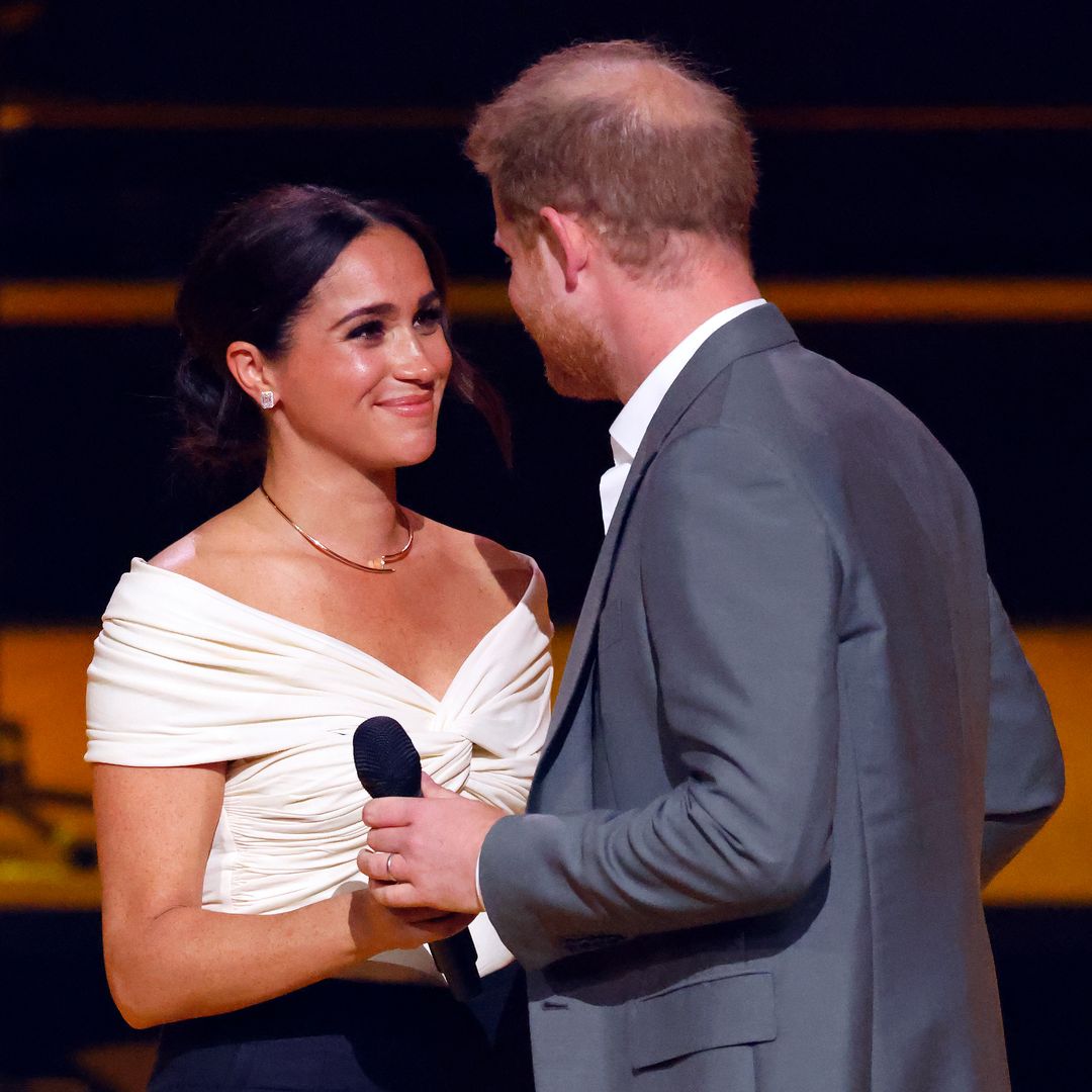 Meghan Markle's £470 Valentine's Day dress has Prince Harry entranced