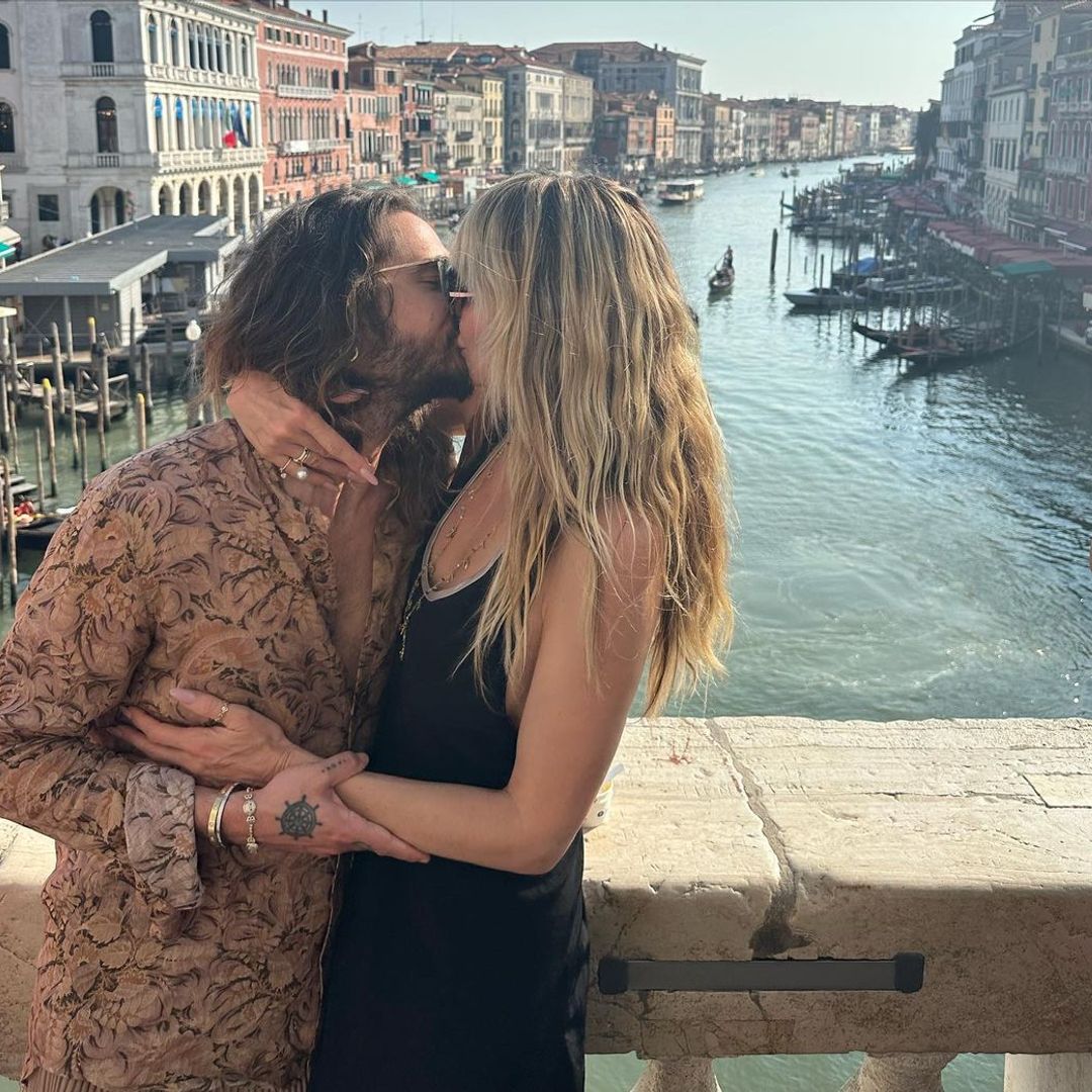 Heidi Klum, Tom Kaulitz pack on the PDA during romantic visit to Italy as model yearns for more kids