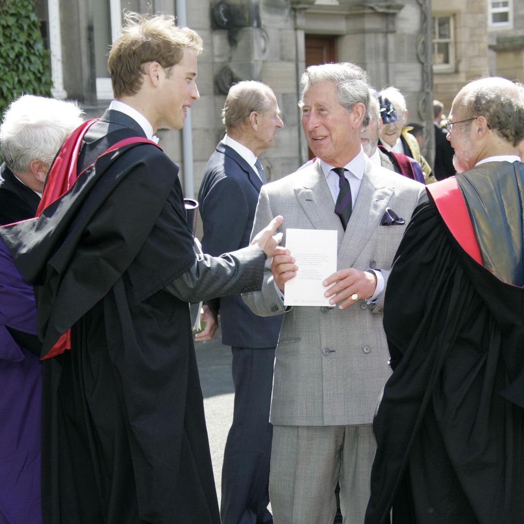 King Charles had the best reaction to seeing Prince William's university halls of residence