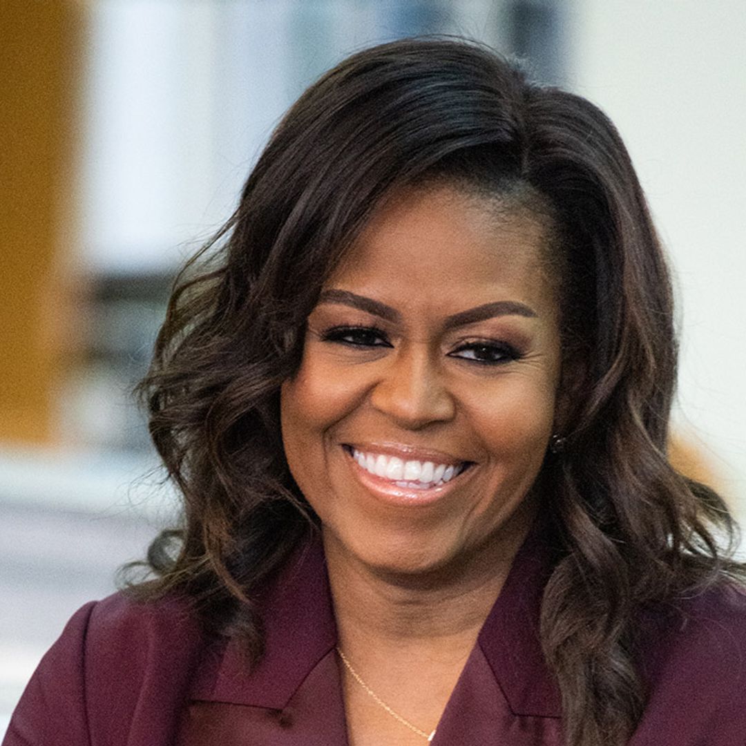 Michelle Obama shares makeup-free photo with beautiful natural hair
