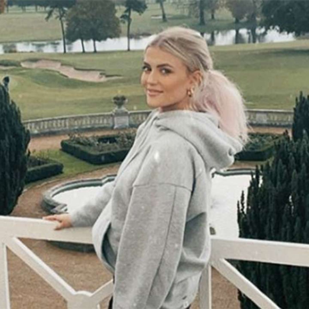 Coronation Street actress Lucy Fallon shows off her two beautiful Christmas trees