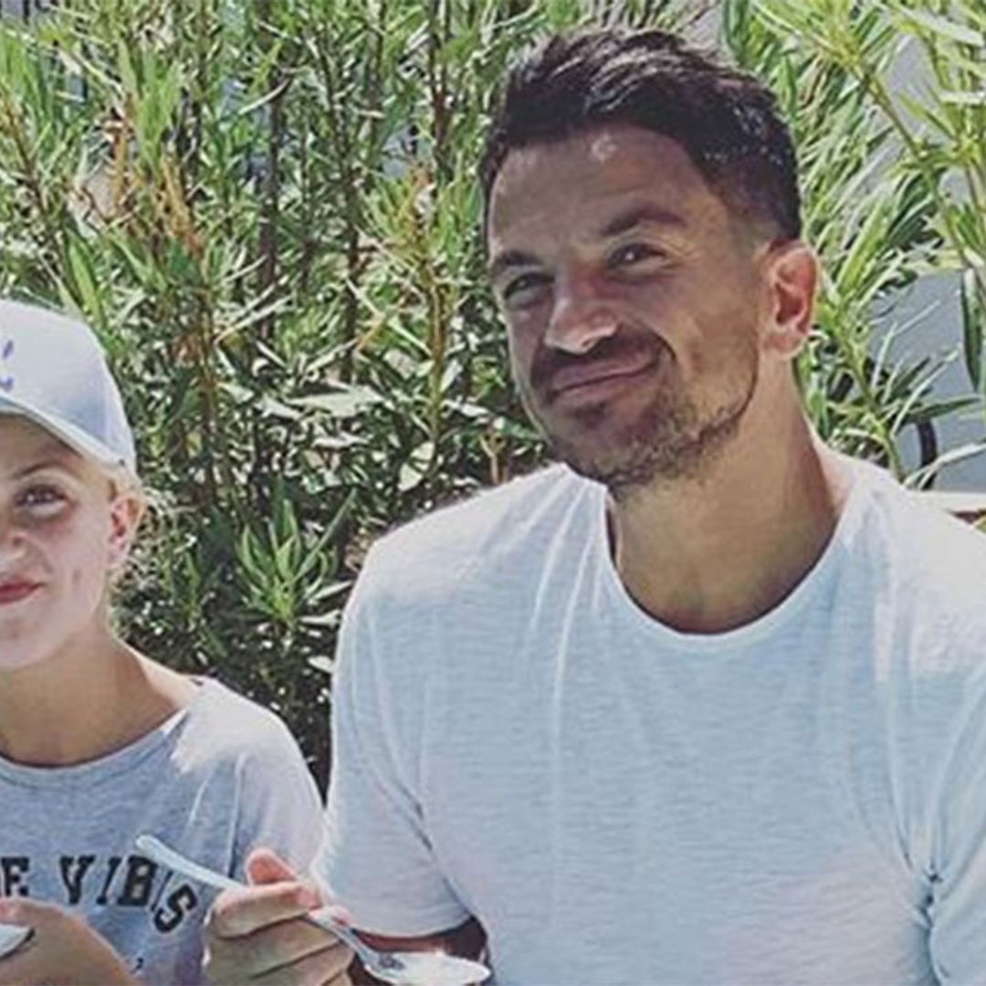 Peter Andre's fans point out how much he looks like daughter Princess in throwback photo