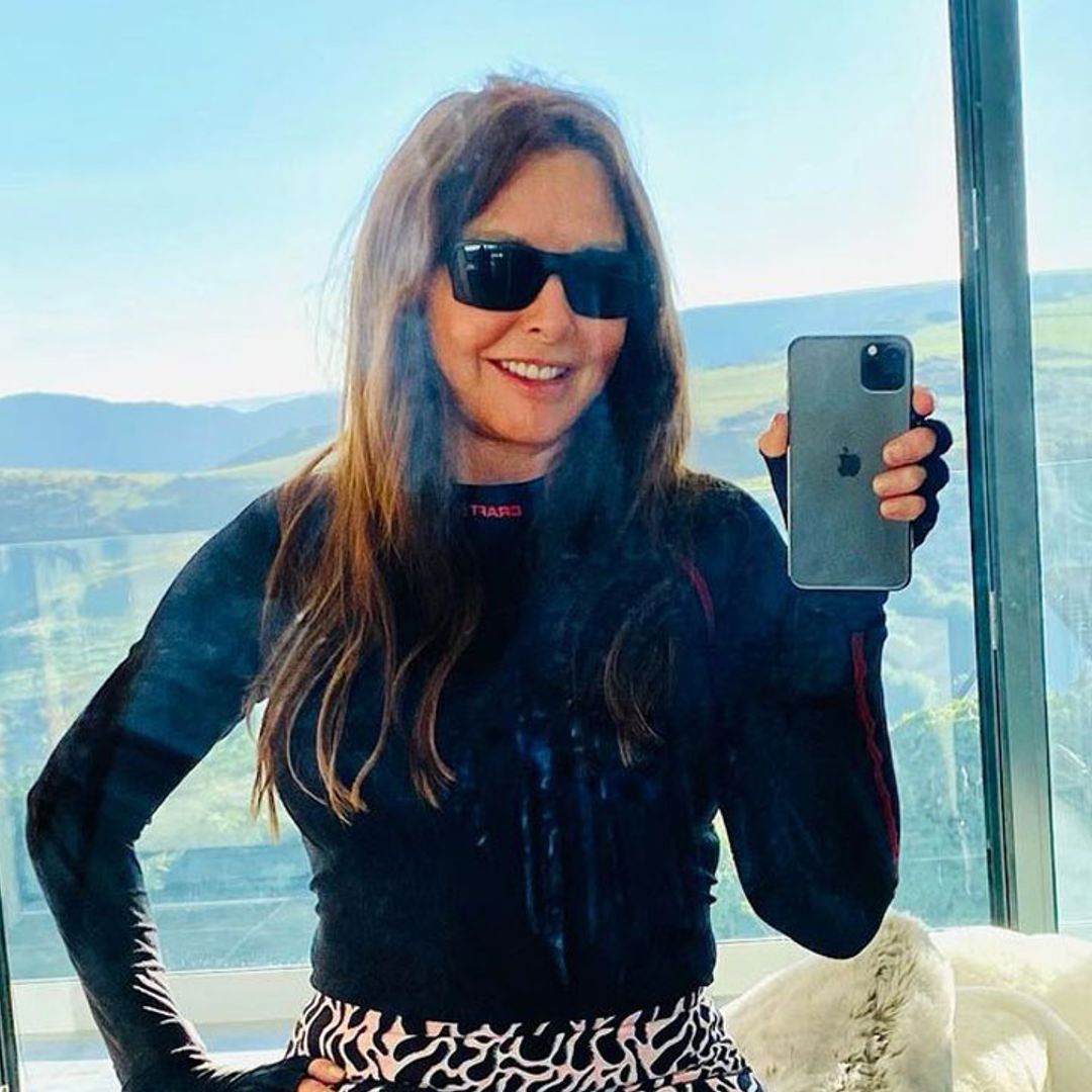 Carol Vorderman returns 'home' to Wales - and her balcony views are unreal