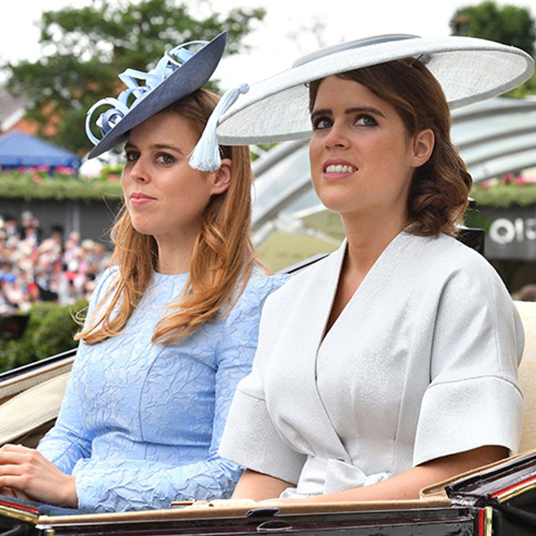 Princess Beatrice brings the glamour in baby blue at Royal Ascot