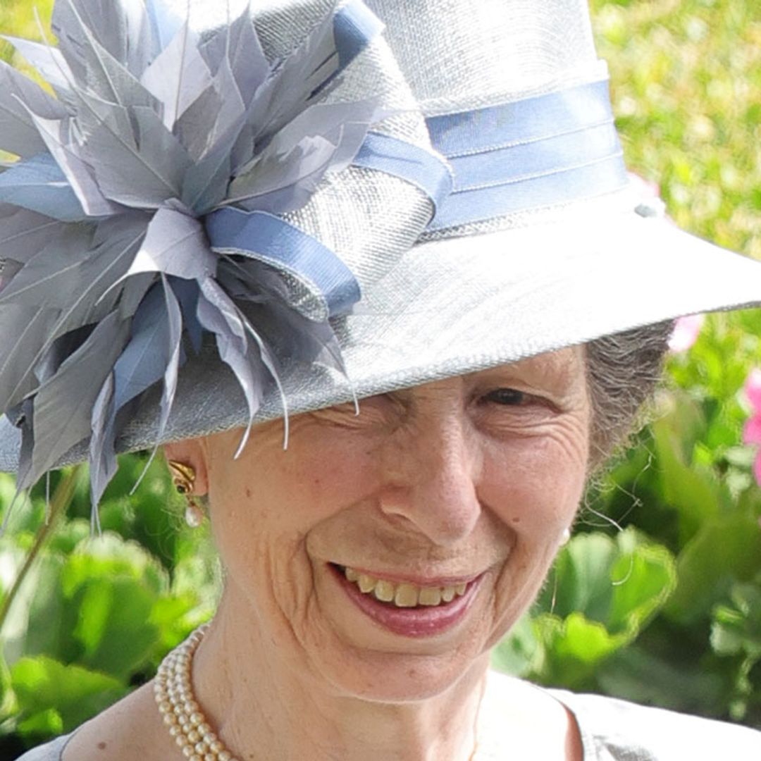 Princess Anne radiates cool in silver silk at Royal Ascot
