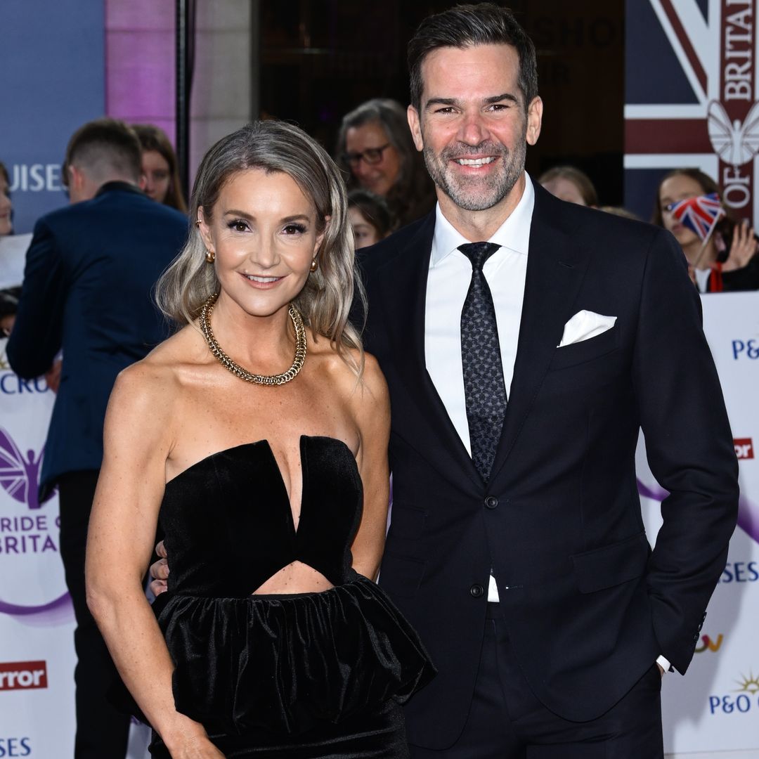Helen Skelton and Gethin Jones cosy up on Pride of Britain red carpet