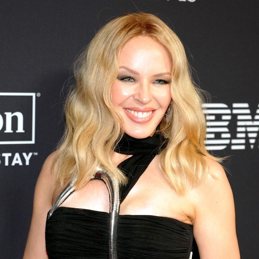 Kylie Minogue, 55, looks unreal in vampy cut-out mini dress at star-studded gala