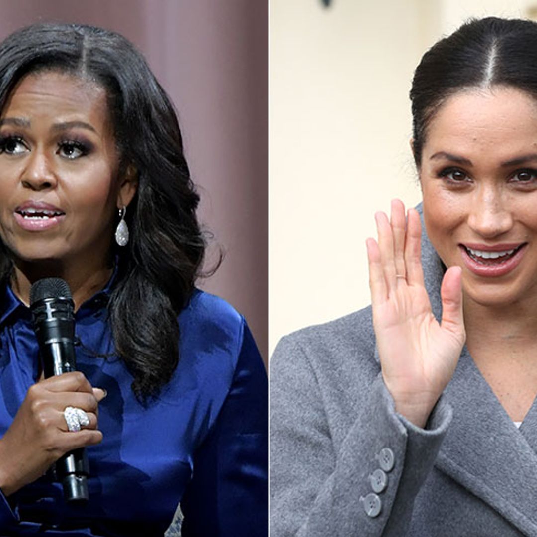 Michelle Obama opens up about secret meeting with Meghan Markle
