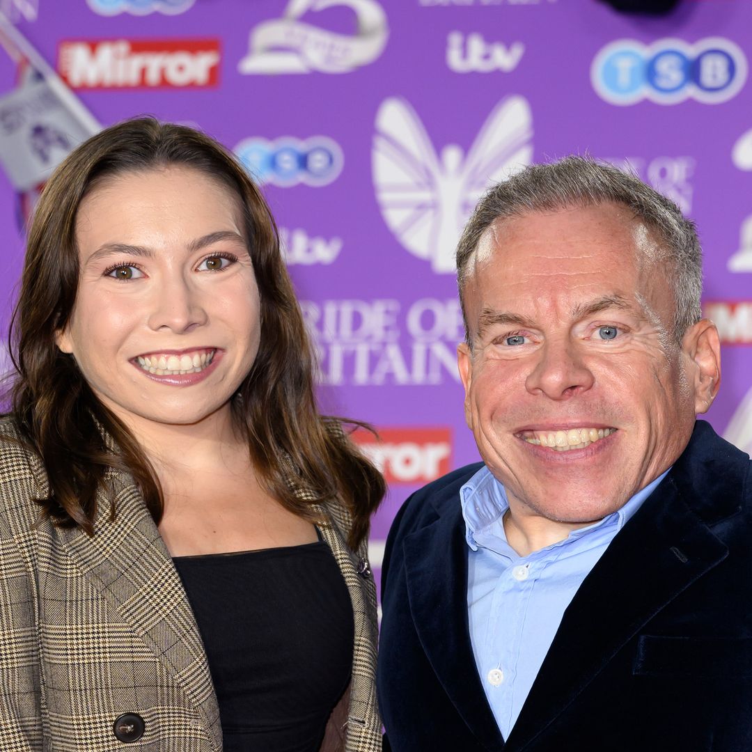 Warwick Davis beams alongside daughter in first red carpet appearance since wife's death