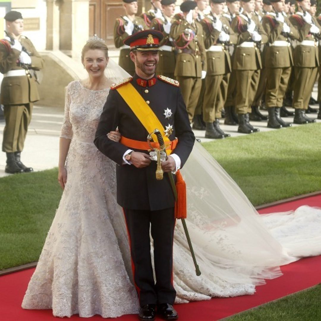 Celebrate Guillaume and Stephanie of Luxembourg's fourth anniversary by taking a look back at their royal wedding