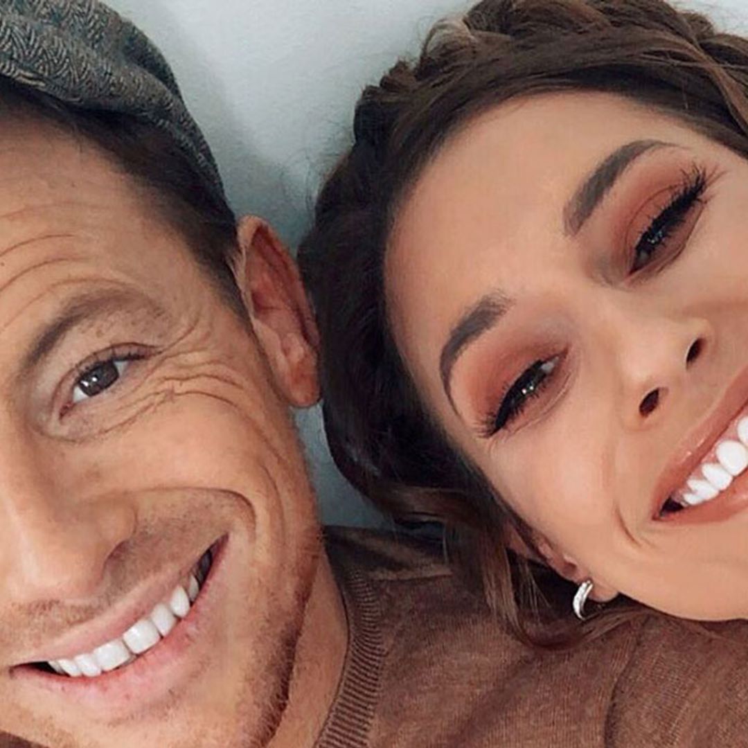 Stacey Solomon's emotional goodbye to partner Joe Swash as he takes son Harry on holiday