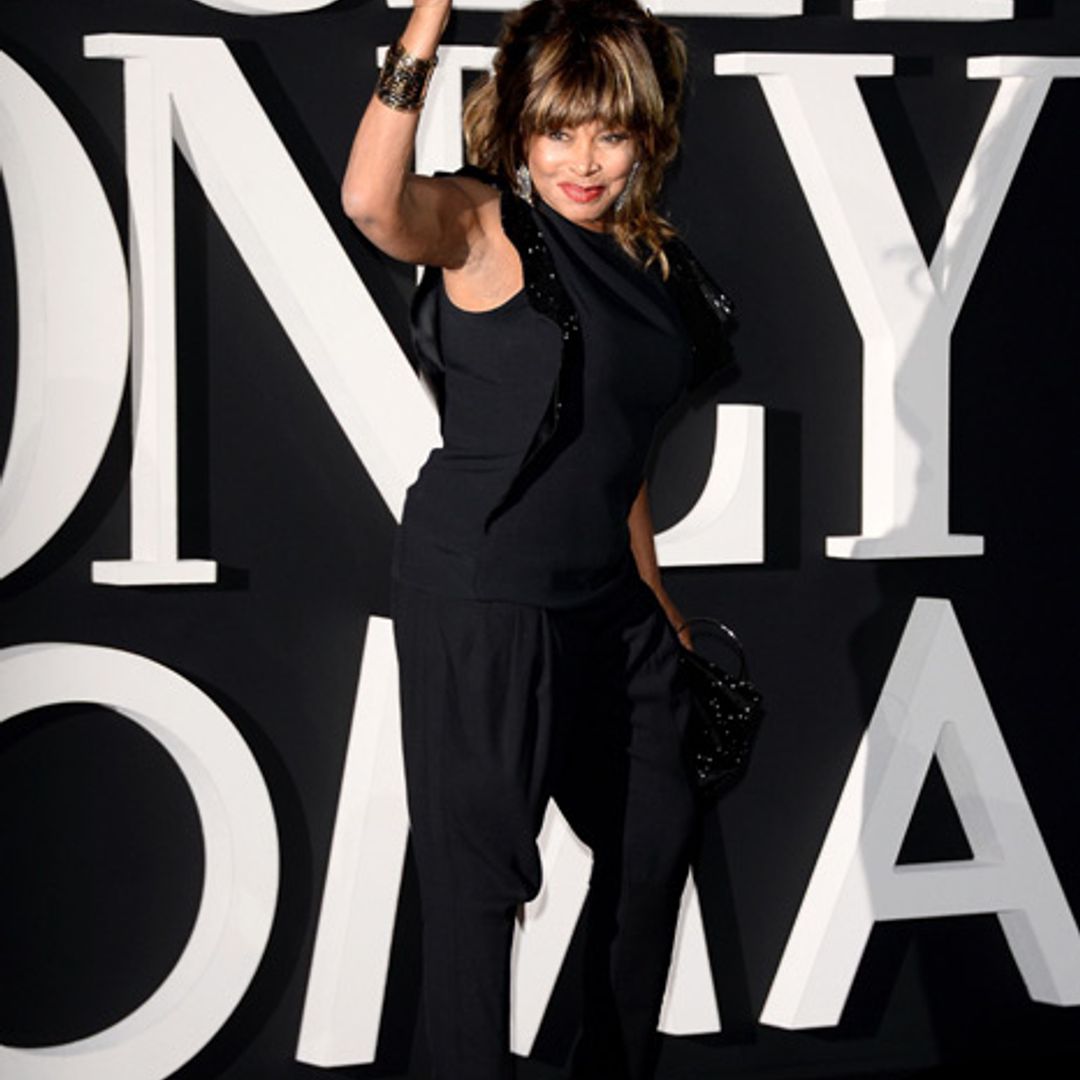 Milla Jovovich is a tangerine dream at Armani party