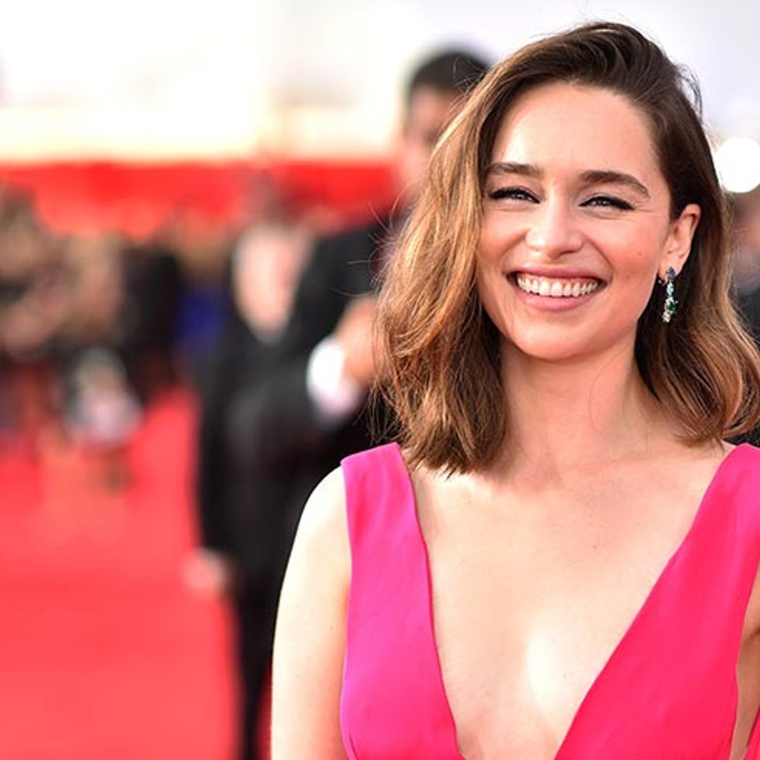 Emilia Clarke channels her Game of Thrones character with new hair colour