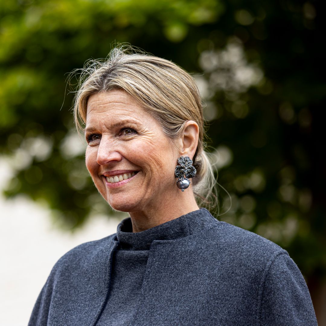 Queen Máxima impresses in leg-lengthening leather and knee-high boots