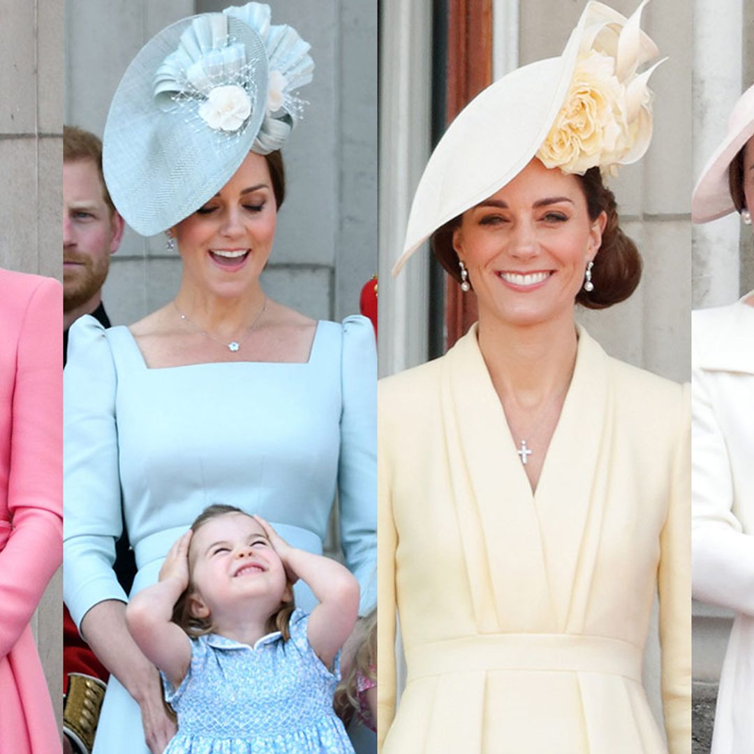 Kate Middleton's best Trooping The Colour outfits that will take you back