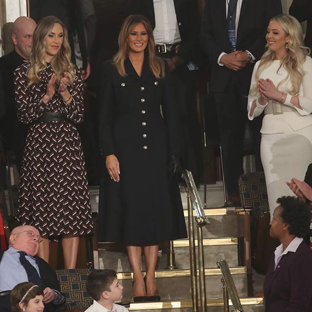 Melania Trump raises eyebrows by wearing just ONE glove to the State of the Union