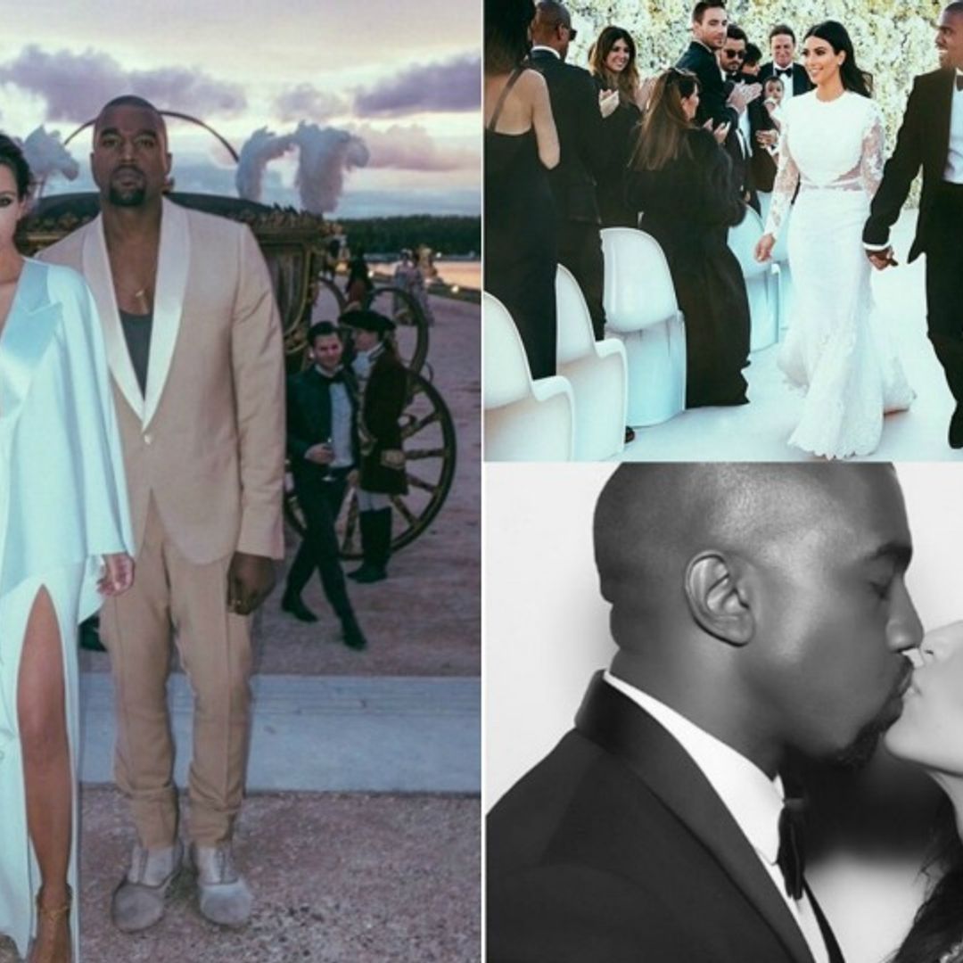 Kim Kardashian and Kanye West's wedding: Relive their lavish nuptials