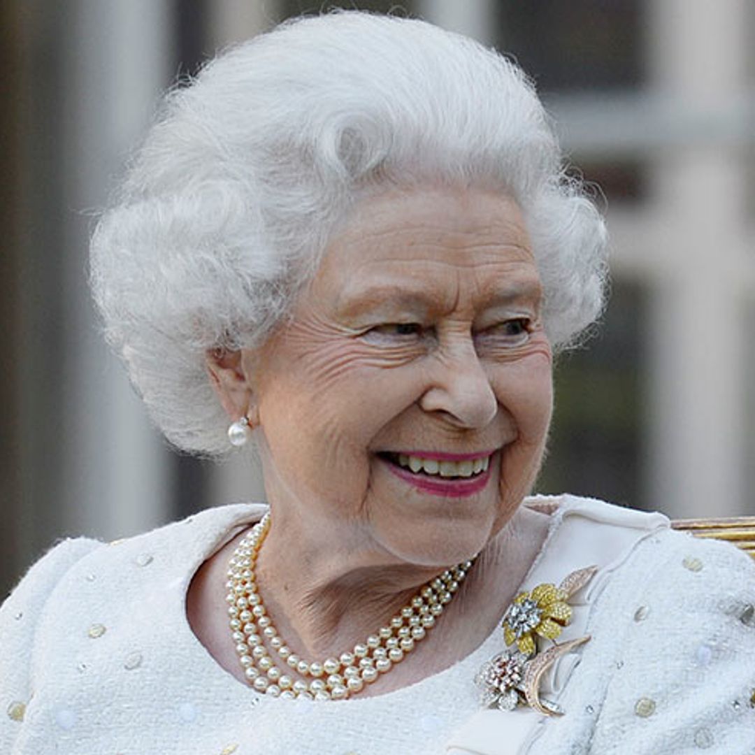 The Queen celebrates her 71st wedding anniversary in bubblegum pink