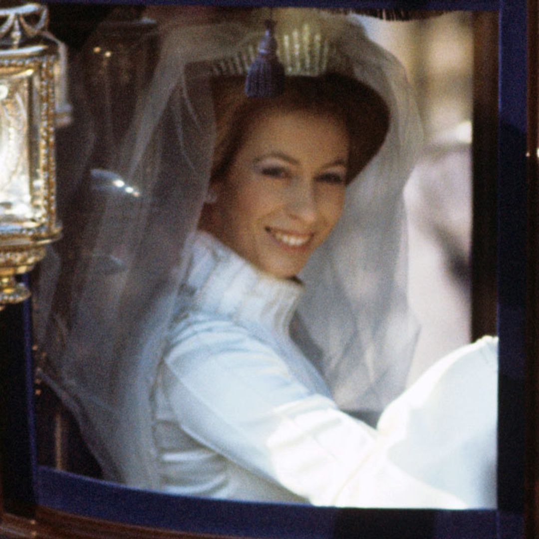 Princess Anne's 5ft 6 wedding cake with first husband was as tall as her