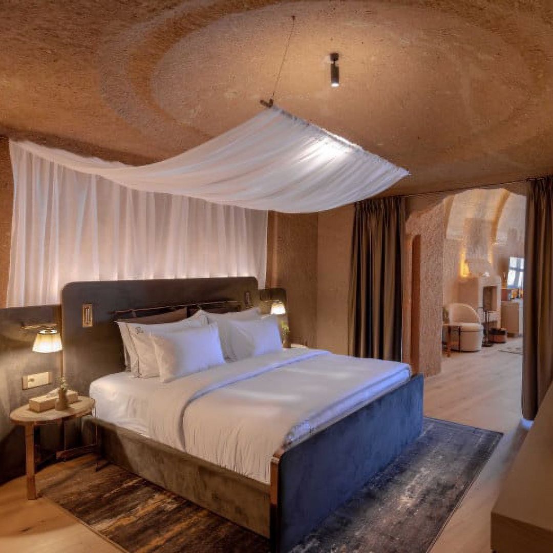 interior bedroom AVANTGARDE REFINED CAPPADOCIA, TURKEY