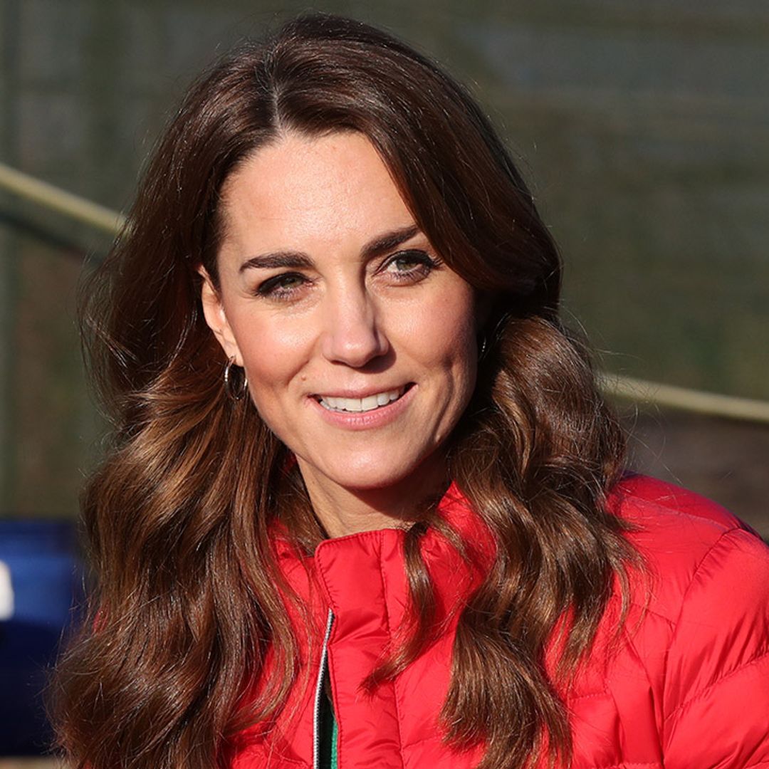 Kate Middleton photobombed by cheeky toddler at Christmas tree farm