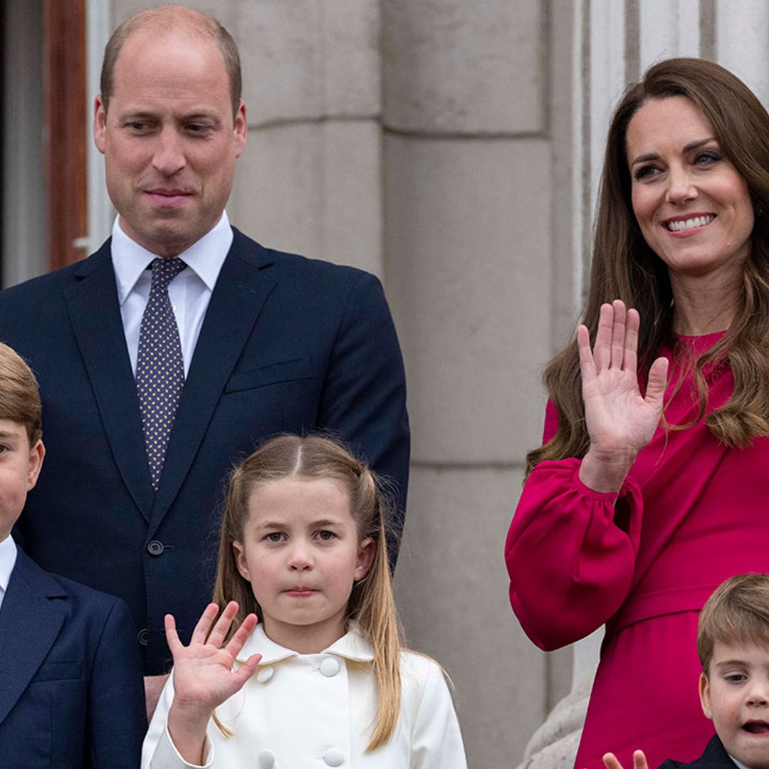 Prince William and Kate Middleton share glance as Prince Louis amuses them in unseen moment