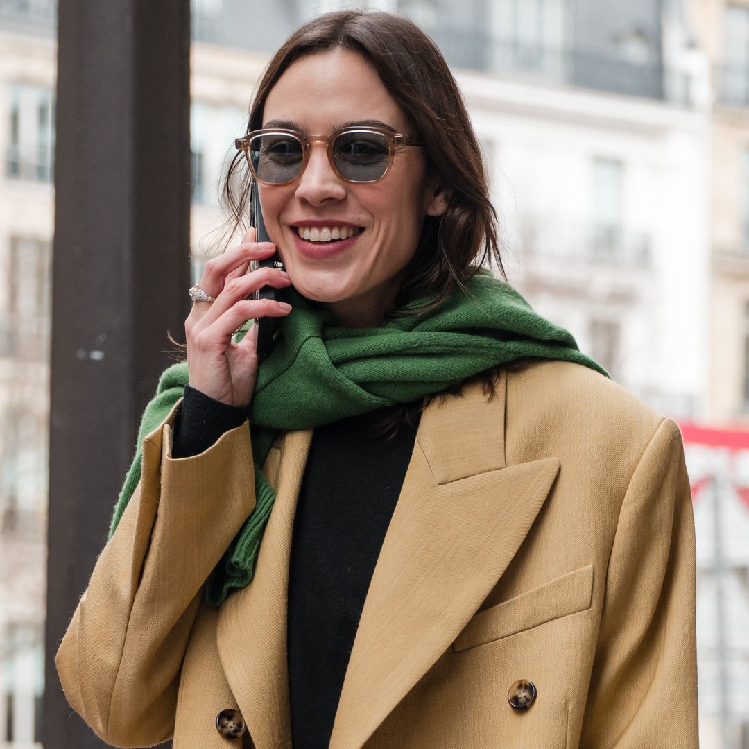 Alexa Chung's preppy styling hack is the easiest way to elevate an outfit