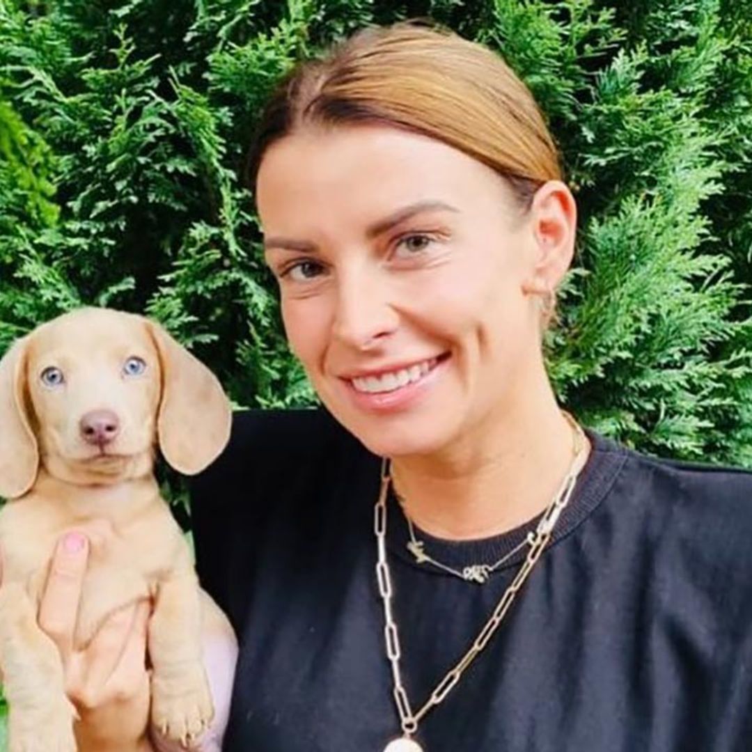 Coleen Rooney pictured having tea with the Queen – fans left confused