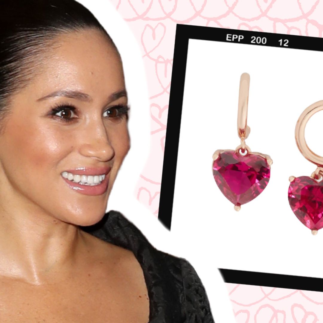 Loved Meghan Markle’s $5,600 ruby heart earrings? We found these $58 lookalikes