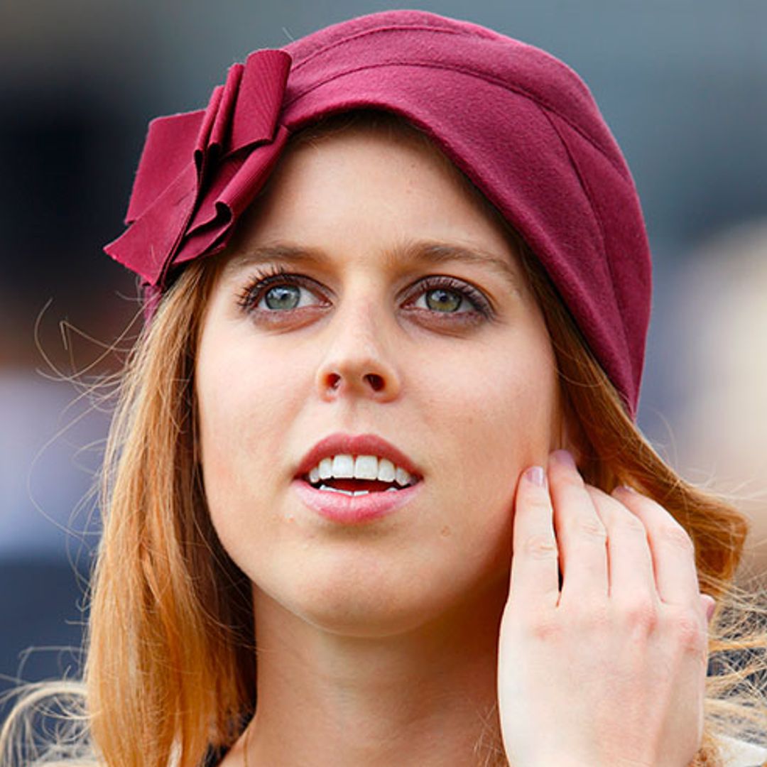 Princess Beatrice looks incredible in a royal red dress (and it has a splash of pink)