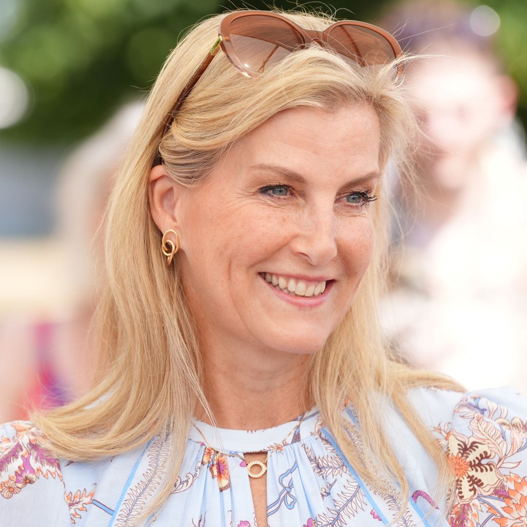 Duchess Sophie just stepped out in a figure-hugging 'Barbie' dress