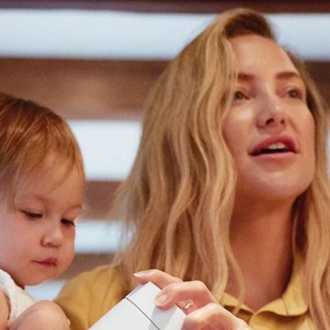 Kate Hudson's adorable daughter Rani has an urgent message for fellow toddlers 