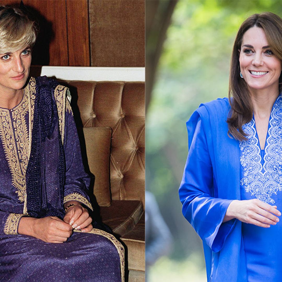 All the times Duchess Kate dressed like Princess Diana on her Pakistan tour