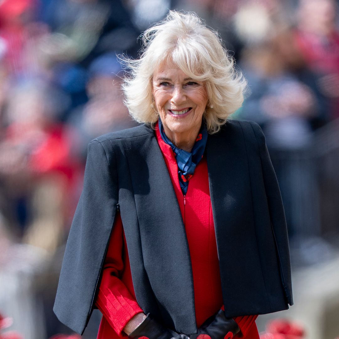 Queen Camilla's symbolic gesture for poignant meeting with veterans