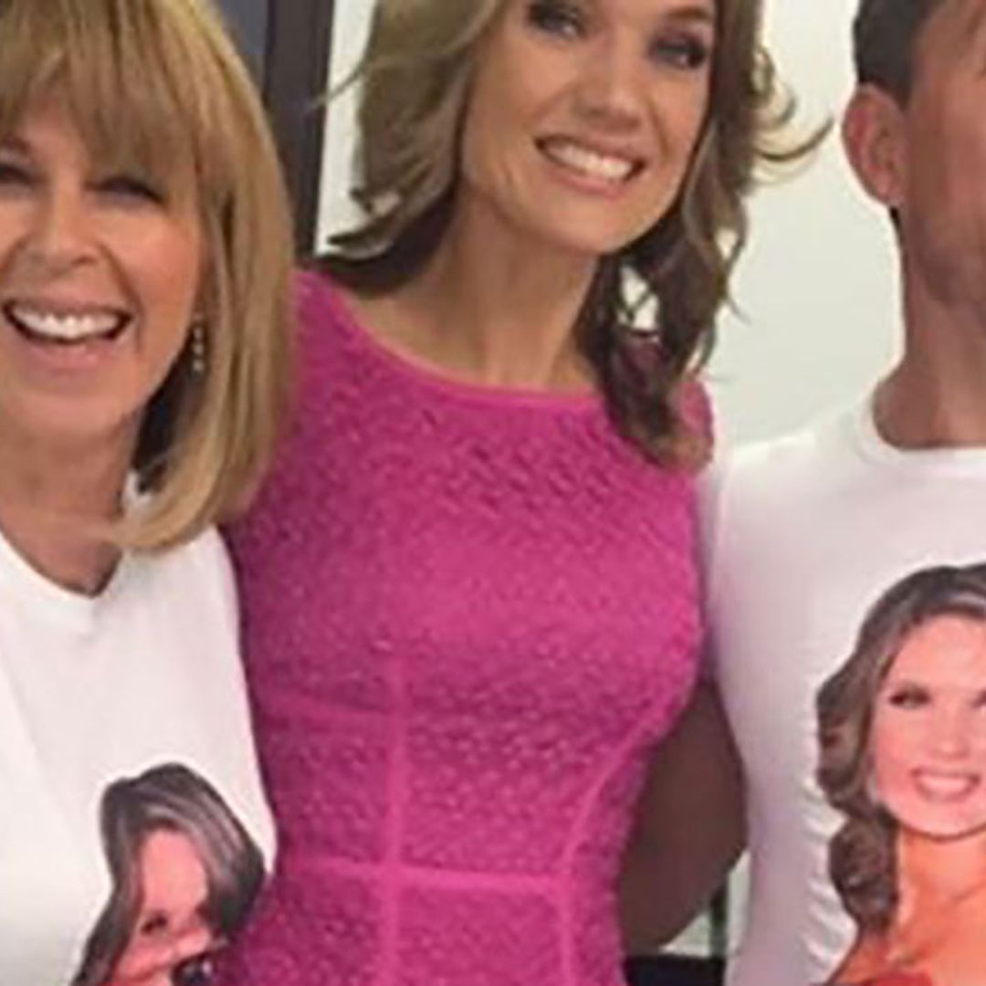 Ben Shephard shares rare picture of Charlotte Hawkins to mark her 45th birthday