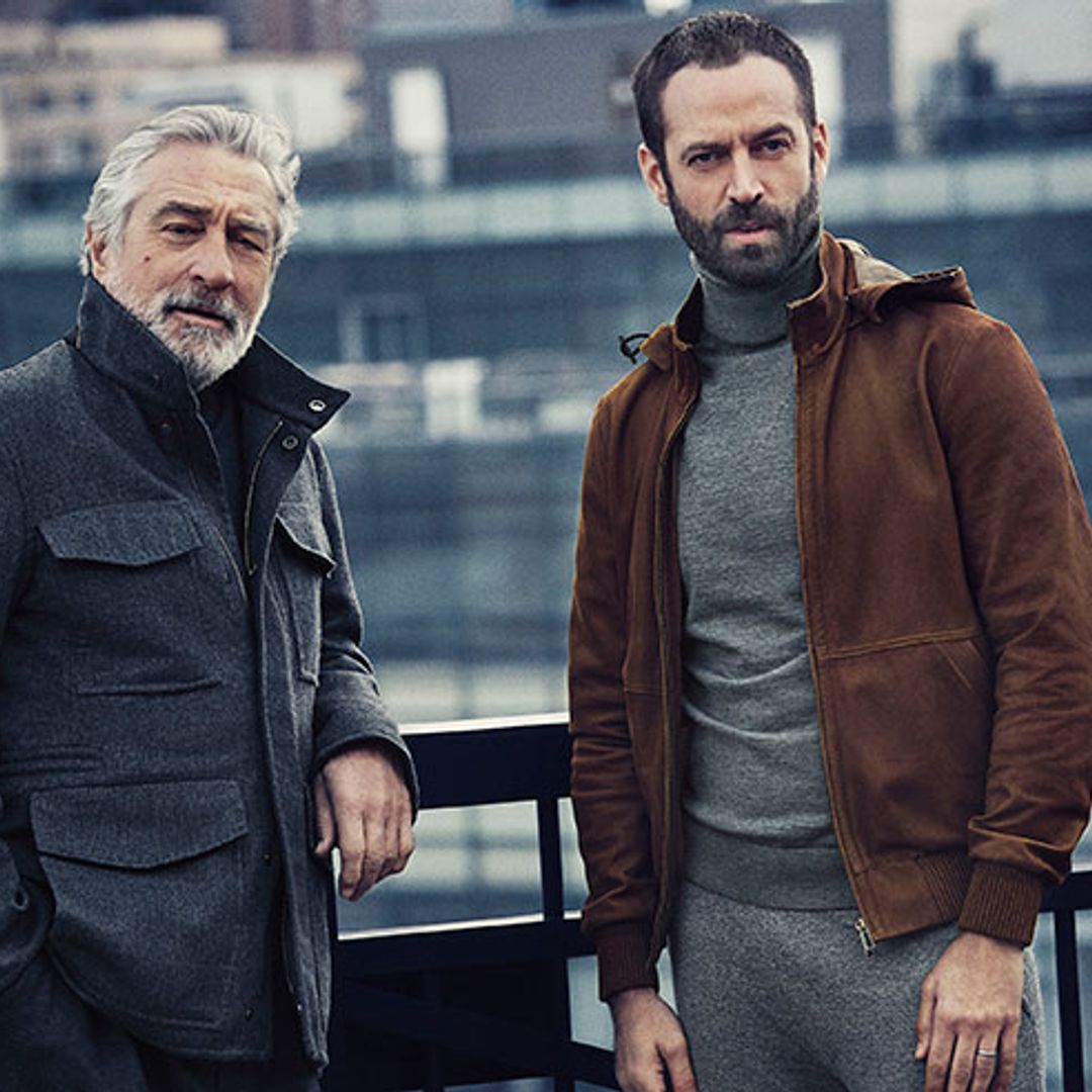 Robert De Niro and Benjamin Millepied suit up for new Ermenegildo Zegna campaign