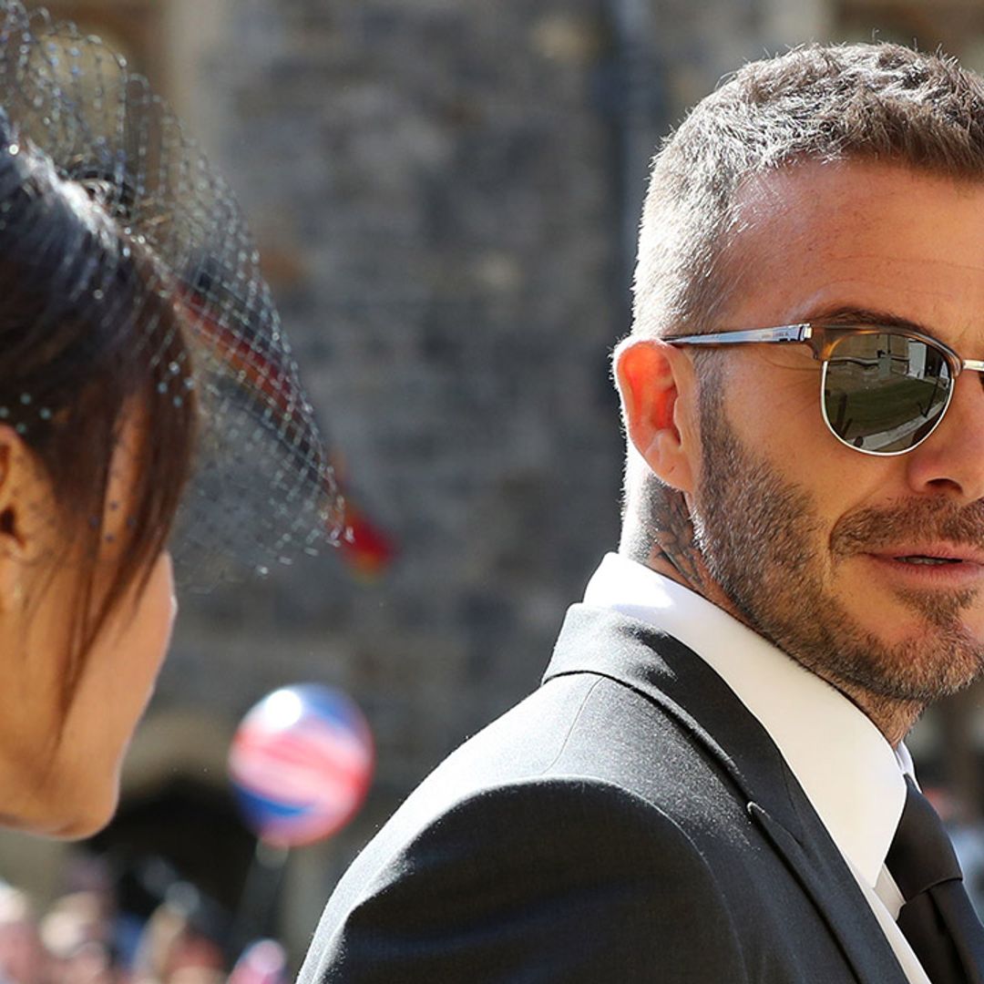 Fashion World: David Beckham Unveils New Handbag At Son's Wedding