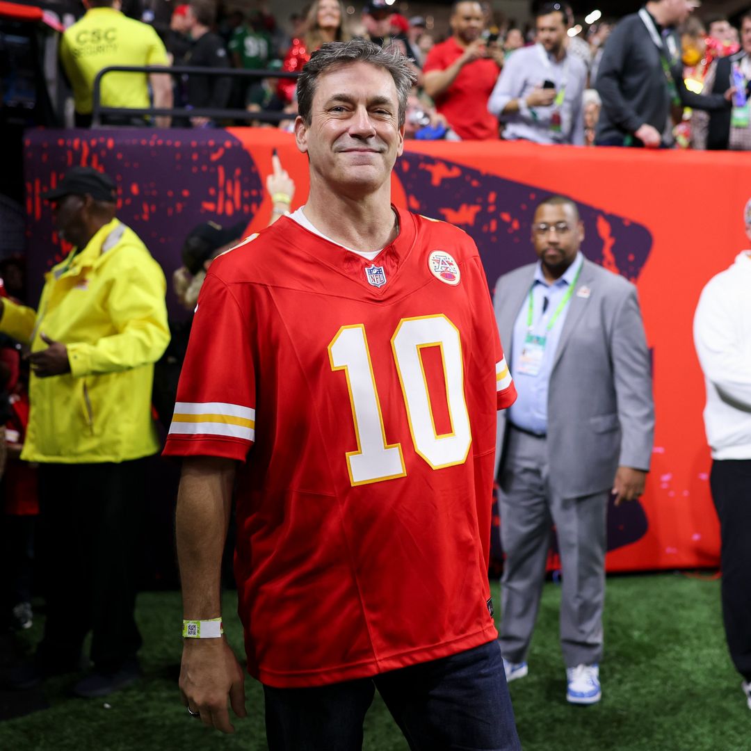 Jon Hamm at Super Bowl LIX